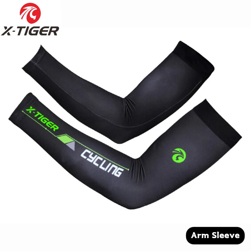 X-TIGER Bike Leg Sleeve Sports Arm Sleeve Sun Anti-UV Leg Sleeves Ice Fabric Bicycle Leg Sleeve Run Fitness Cycling Arm Warmers