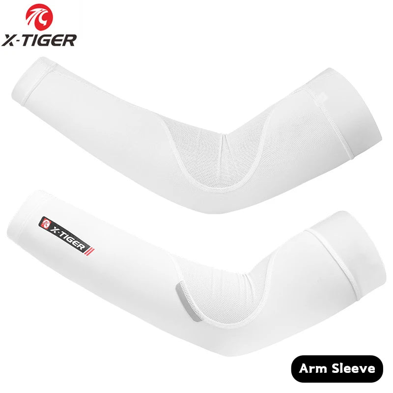X-TIGER Bike Leg Sleeve Sports Arm Sleeve Sun Anti-UV Leg Sleeves Ice Fabric Bicycle Leg Sleeve Run Fitness Cycling Arm Warmers