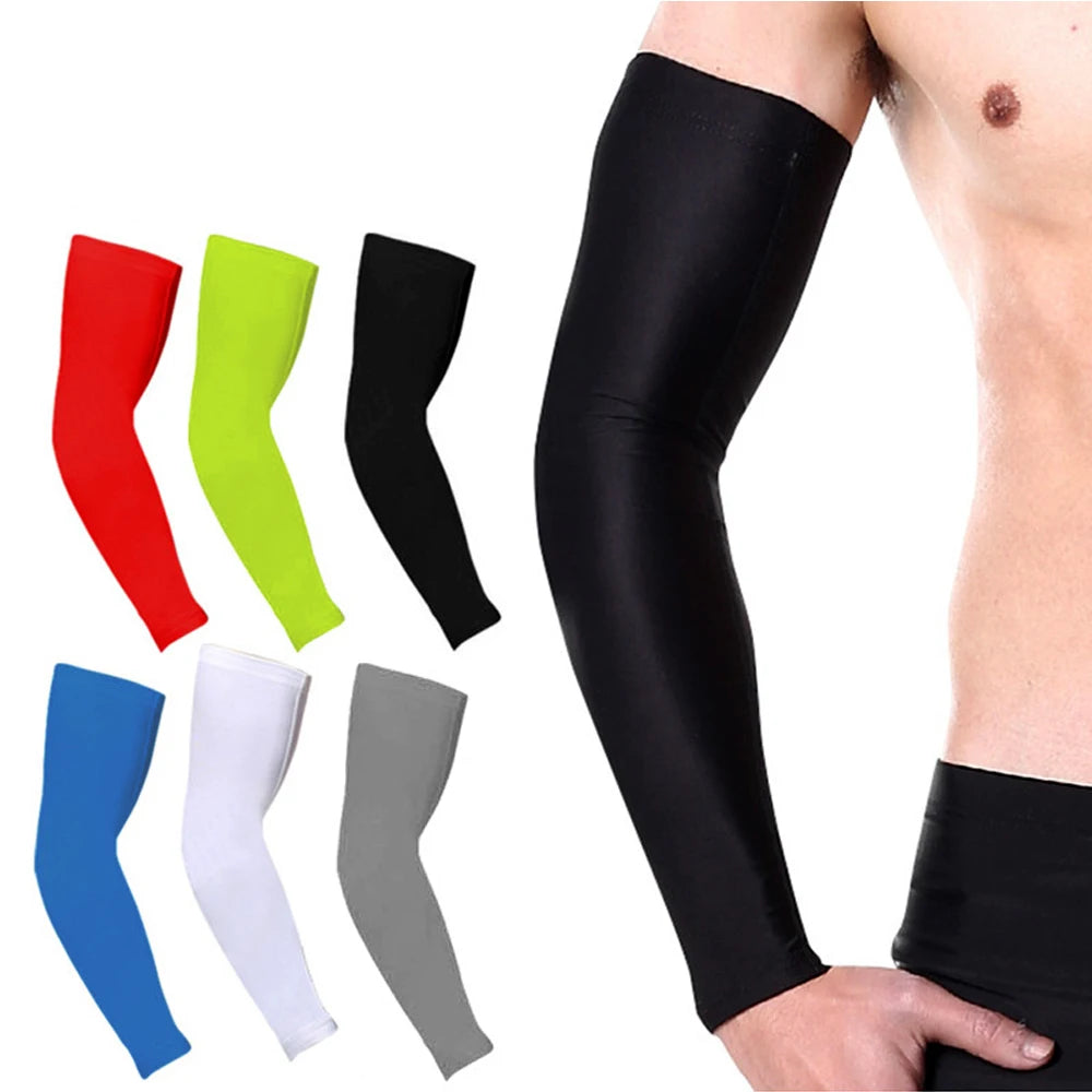 1 PCS Outdoors Sun Protection Arm Sleeves for Men and Women, Quick Dry Sleeves for Golf, Cycling, Football, Cycling Arm Warmers
