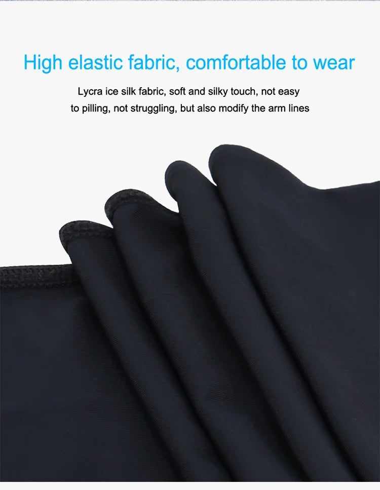 X-TIGER Bike Leg Sleeve Sports Arm Sleeve Sun Anti-UV Leg Sleeves Ice Fabric Bicycle Leg Sleeve Run Fitness Cycling Arm Warmers