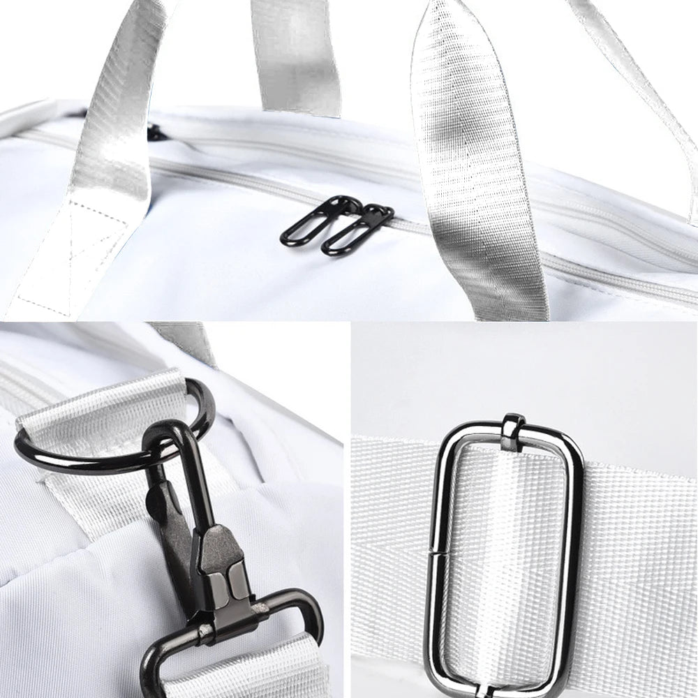 1Pcs Gym Bags for Women Men Duffle Bag with Shoe Compartment Yoga Mat Bag Sports Workout Bags Weekend Overnight Bag