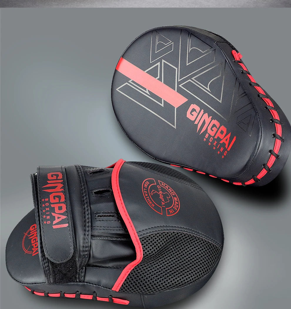 Professional Boxing Target Pads Fight Punching Bag Sanda Training Gloves Kicking Pad PU Training Gear Sparring Boxing Bags