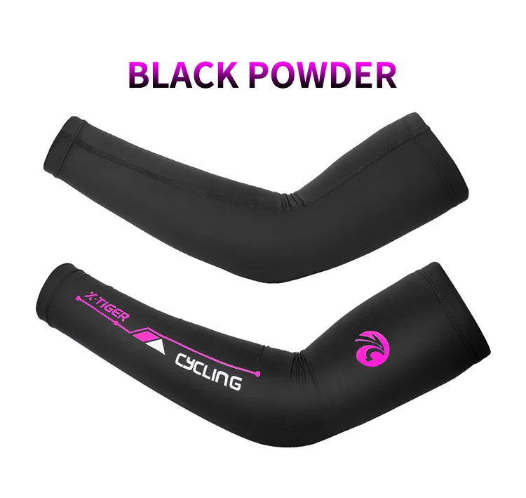 X-TIGER Bike Leg Sleeve Sports Arm Sleeve Sun Anti-UV Leg Sleeves Ice Fabric Bicycle Leg Sleeve Run Fitness Cycling Arm Warmers