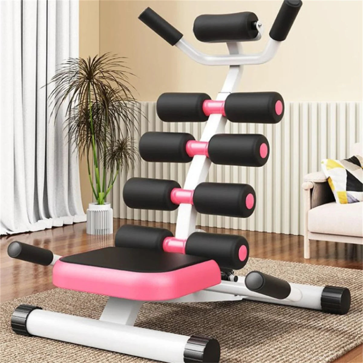 Men and women home office fitness equipment lumbar reliever waist traction shoulder and neck relaxation stretcher yoga back open