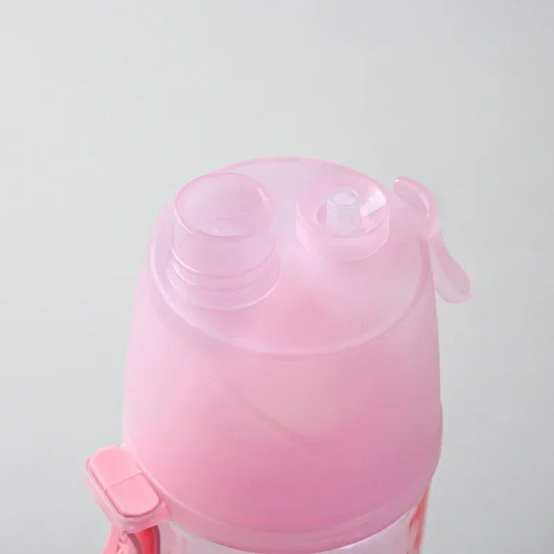 1/2/4PCS Plastic Spray Cup Summer Outdoor Sports Water Bottle Hydration Cooling Spray Cup Travel Portable Water Cup Gift Cups