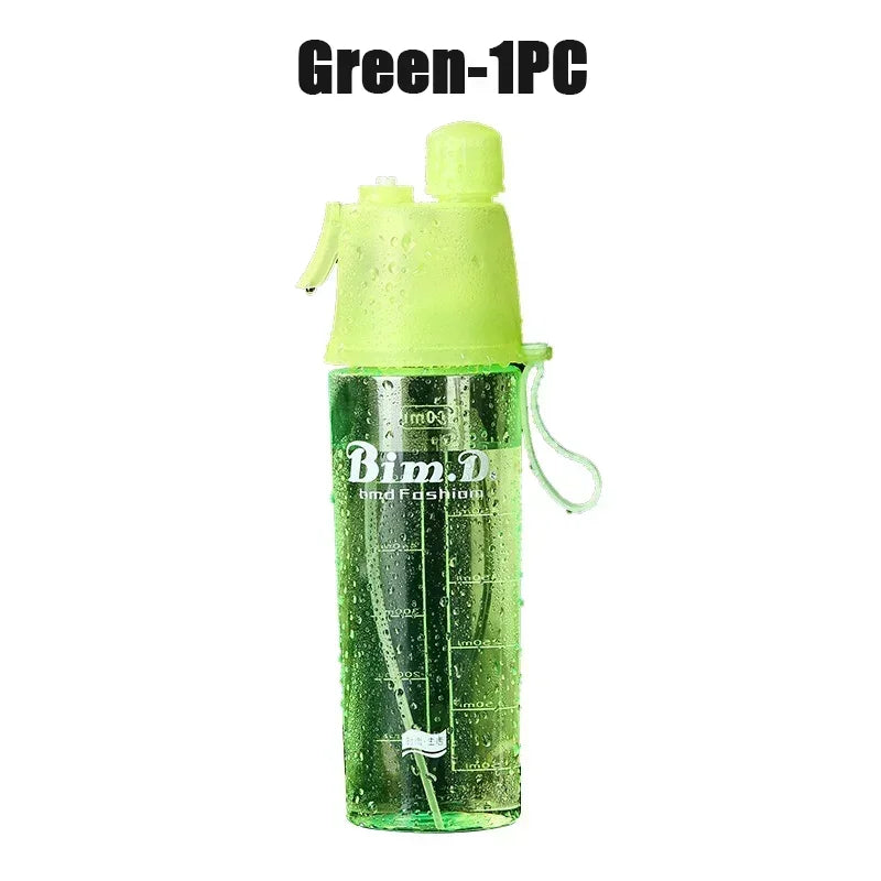1/2/4PCS Plastic Spray Cup Summer Outdoor Sports Water Bottle Hydration Cooling Spray Cup Travel Portable Water Cup Gift Cups
