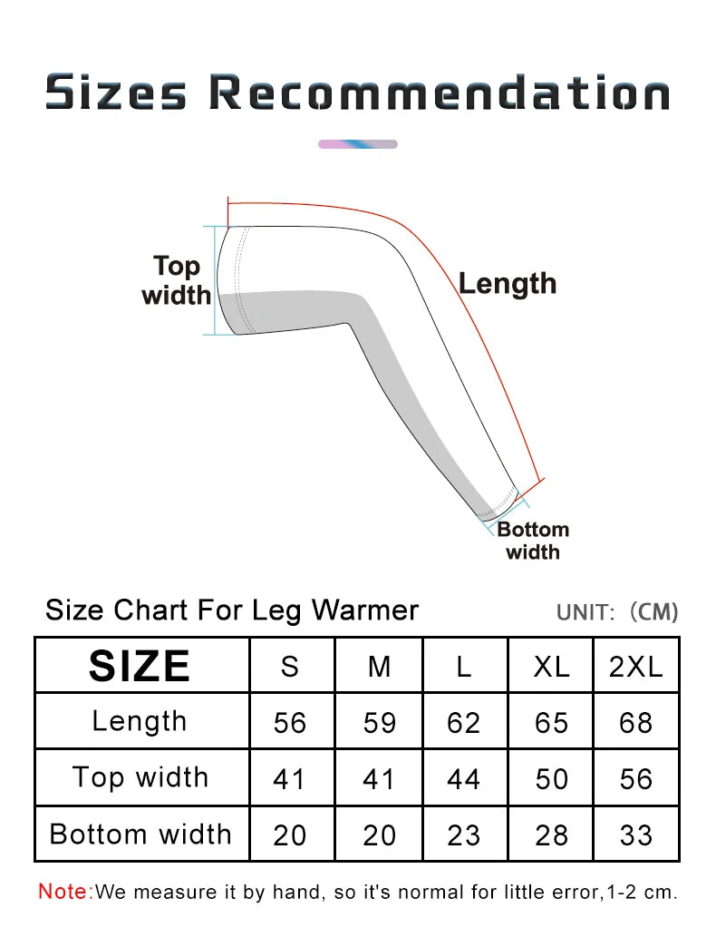 X-TIGER Bike Leg Sleeve Sports Arm Sleeve Sun Anti-UV Leg Sleeves Ice Fabric Bicycle Leg Sleeve Run Fitness Cycling Arm Warmers