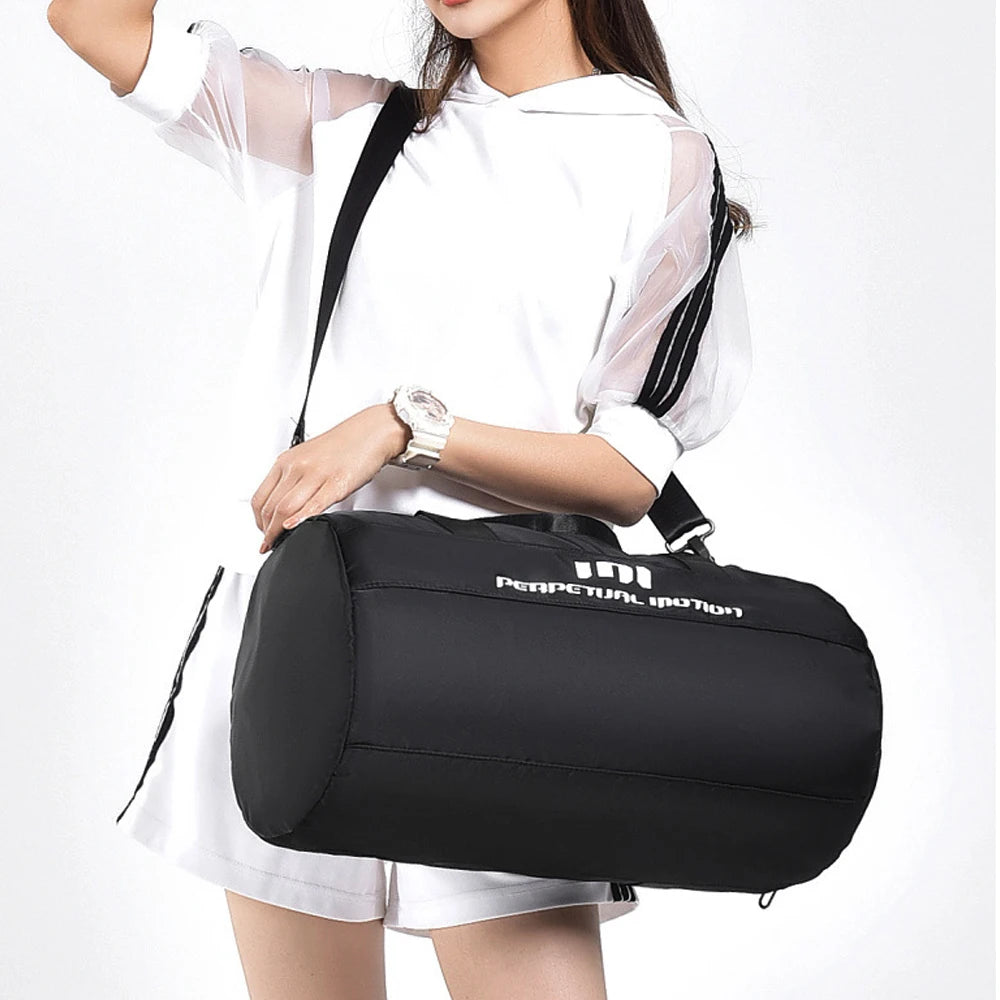 1Pcs Gym Bags for Women Men Duffle Bag with Shoe Compartment Yoga Mat Bag Sports Workout Bags Weekend Overnight Bag