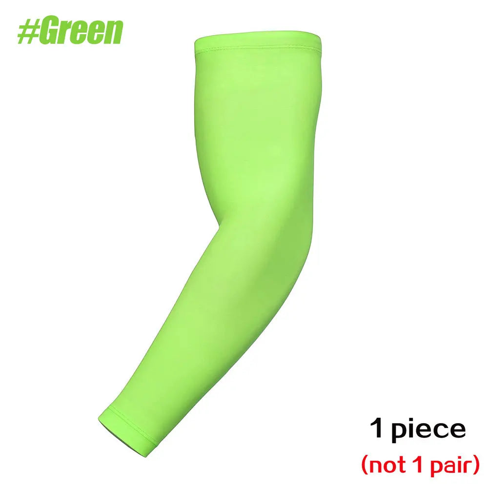 1 PCS Outdoors Sun Protection Arm Sleeves for Men and Women, Quick Dry Sleeves for Golf, Cycling, Football, Cycling Arm Warmers