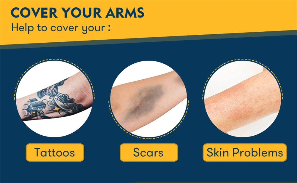 1 PCS Outdoors Sun Protection Arm Sleeves for Men and Women, Quick Dry Sleeves for Golf, Cycling, Football, Cycling Arm Warmers