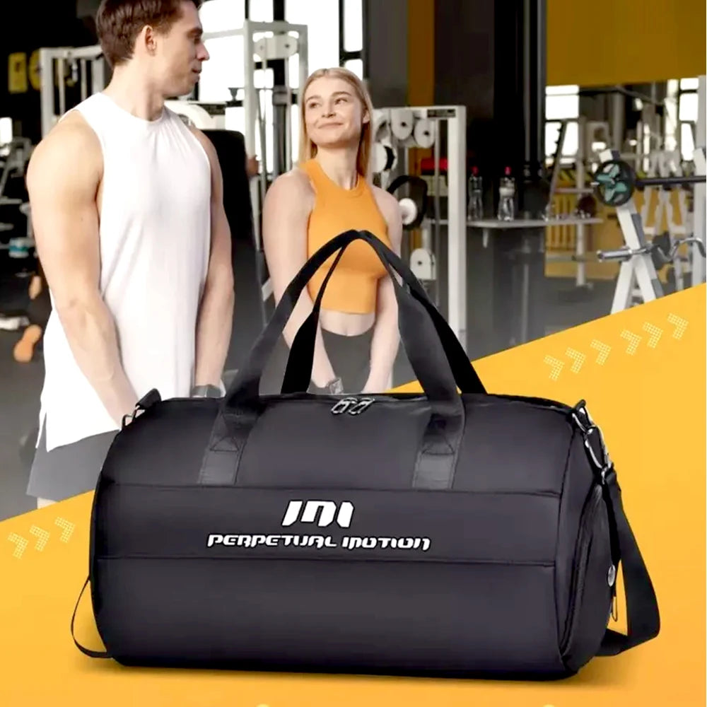 1Pcs Gym Bags for Women Men Duffle Bag with Shoe Compartment Yoga Mat Bag Sports Workout Bags Weekend Overnight Bag