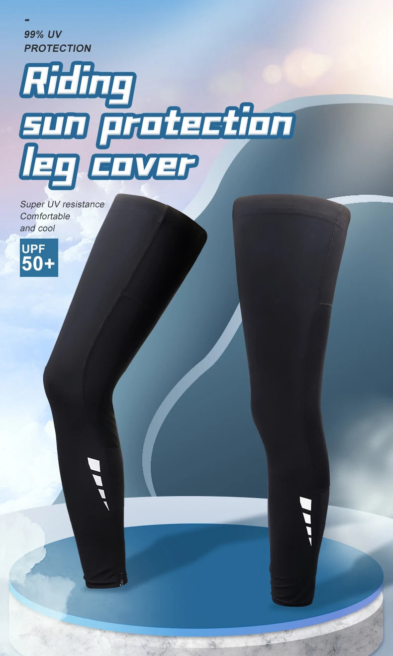 X-TIGER Bike Leg Sleeve Sports Arm Sleeve Sun Anti-UV Leg Sleeves Ice Fabric Bicycle Leg Sleeve Run Fitness Cycling Arm Warmers