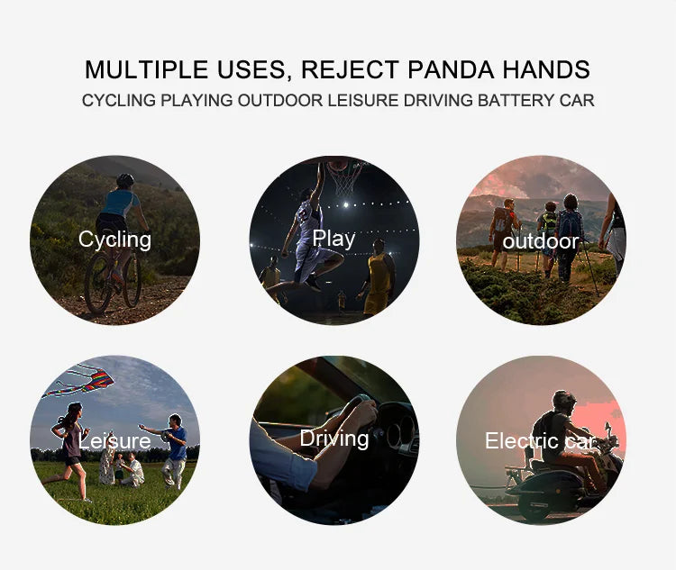 X-TIGER Bike Leg Sleeve Sports Arm Sleeve Sun Anti-UV Leg Sleeves Ice Fabric Bicycle Leg Sleeve Run Fitness Cycling Arm Warmers