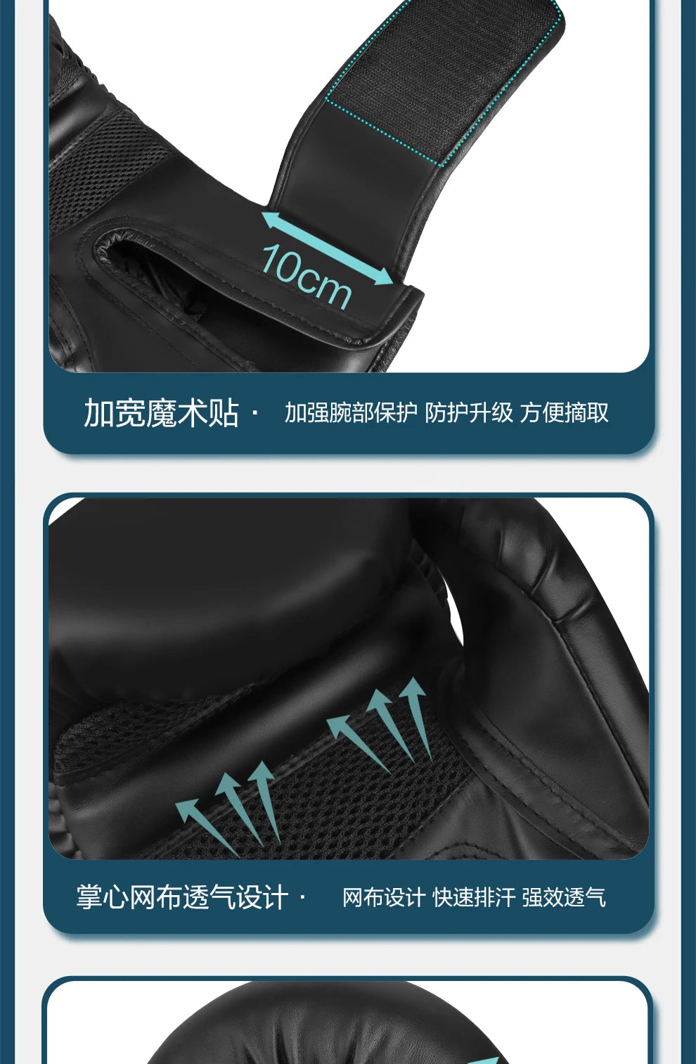 High Quality 6 8 10 12oz Boxing Gloves PU Leather Muay Thai Guantes De Boxeo Free Fight MMA Sandbag Training Glove For Men Women