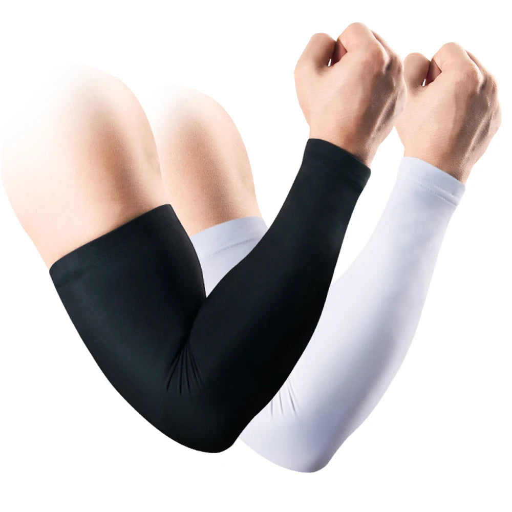 1 PCS Outdoors Sun Protection Arm Sleeves for Men and Women, Quick Dry Sleeves for Golf, Cycling, Football, Cycling Arm Warmers