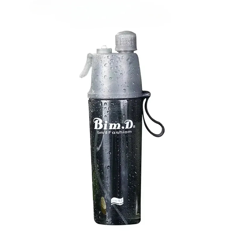 1/2/4PCS Plastic Spray Cup Summer Outdoor Sports Water Bottle Hydration Cooling Spray Cup Travel Portable Water Cup Gift Cups