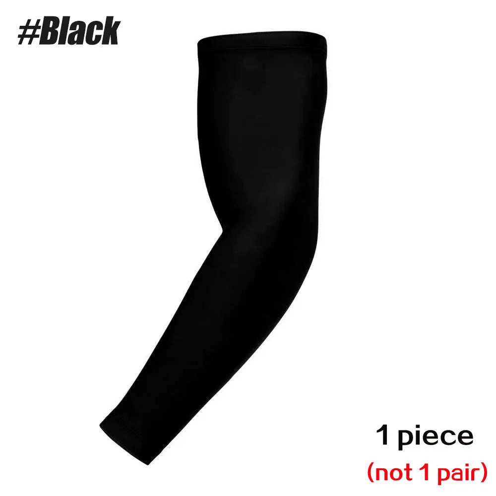 1 PCS Outdoors Sun Protection Arm Sleeves for Men and Women, Quick Dry Sleeves for Golf, Cycling, Football, Cycling Arm Warmers
