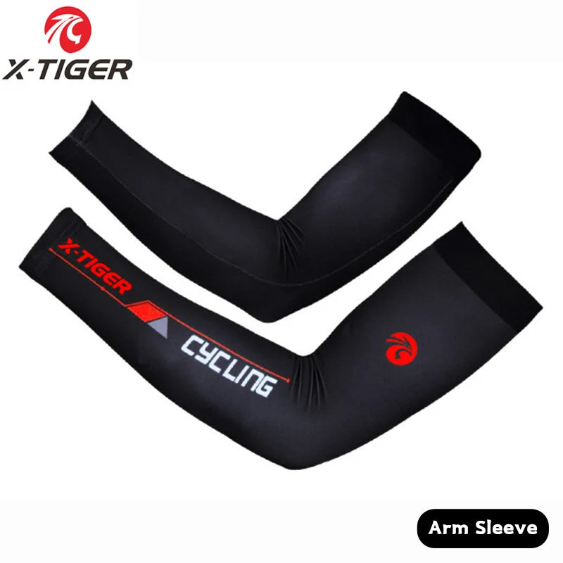 X-TIGER Bike Leg Sleeve Sports Arm Sleeve Sun Anti-UV Leg Sleeves Ice Fabric Bicycle Leg Sleeve Run Fitness Cycling Arm Warmers