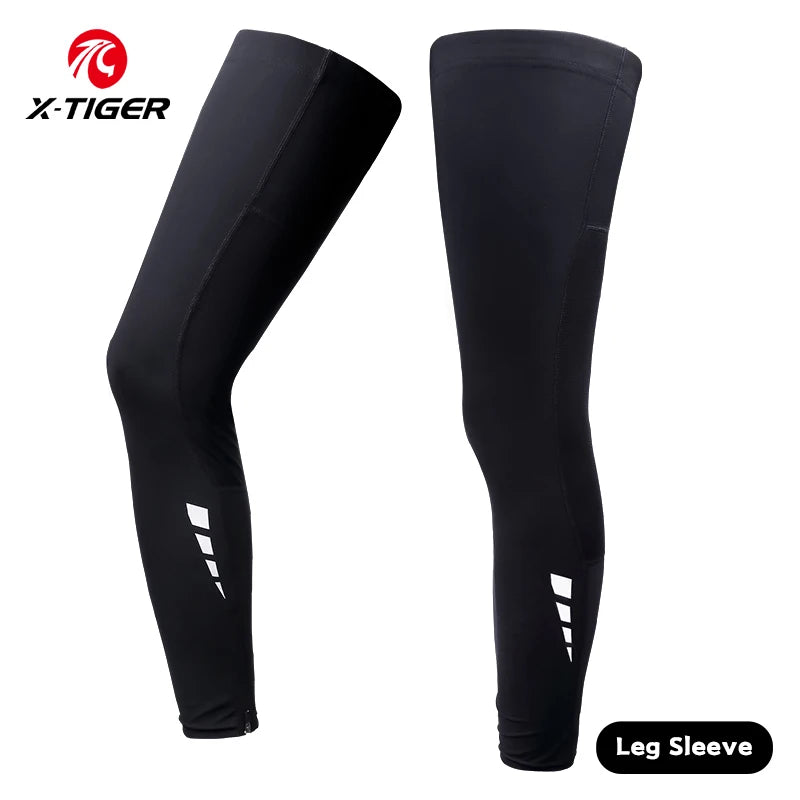 X-TIGER Bike Leg Sleeve Sports Arm Sleeve Sun Anti-UV Leg Sleeves Ice Fabric Bicycle Leg Sleeve Run Fitness Cycling Arm Warmers