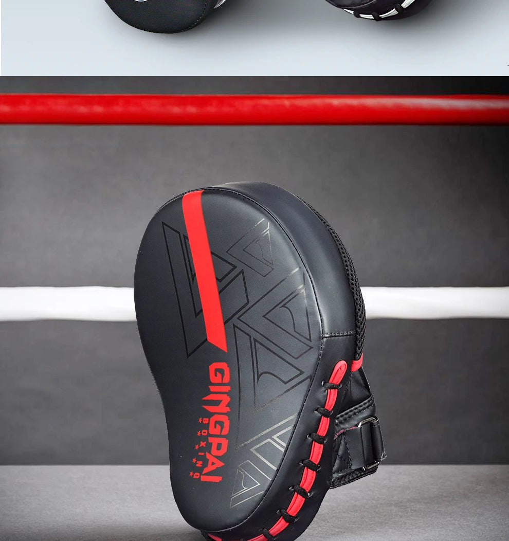Professional Boxing Target Pads Fight Punching Bag Sanda Training Gloves Kicking Pad PU Training Gear Sparring Boxing Bags