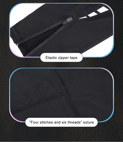 X-TIGER Bike Leg Sleeve Sports Arm Sleeve Sun Anti-UV Leg Sleeves Ice Fabric Bicycle Leg Sleeve Run Fitness Cycling Arm Warmers