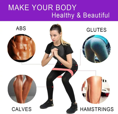 5pcs Fitness Resistance Bands Set-Include 5Colors,Exercise Tension Bands,Working Out,Exercise Gym,Yoga Training and Home Fitness