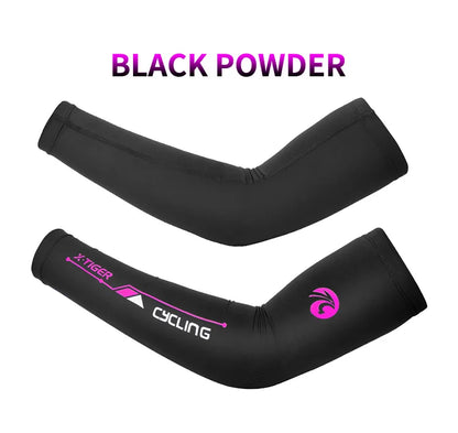 X-TIGER Bike Leg Sleeve Sports Arm Sleeve Sun Anti-UV Leg Sleeves Ice Fabric Bicycle Leg Sleeve Run Fitness Cycling Arm Warmers