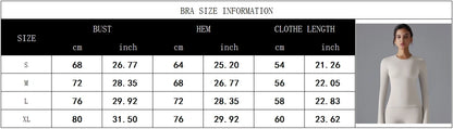 Yoga Shirts For Women Long Sleeve Winter Fitness Running Gym Clothes Workout Dry Fit Breathable High Elastic Sports Top