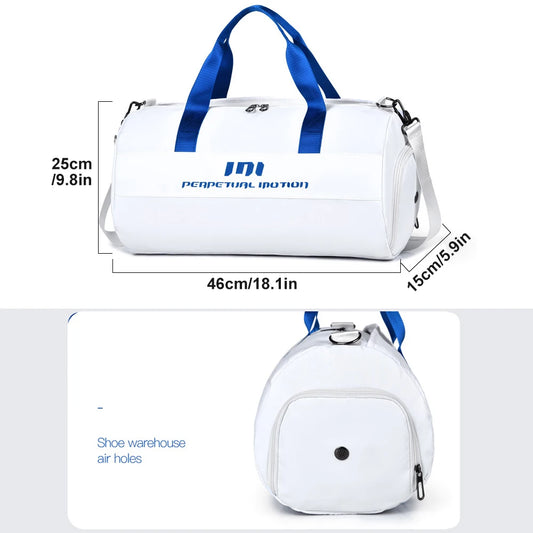 1Pcs Gym Bags for Women Men Duffle Bag with Shoe Compartment Yoga Mat Bag Sports Workout Bags Weekend Overnight Bag