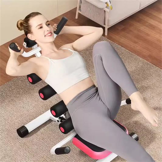 Men and women home office fitness equipment lumbar reliever waist traction shoulder and neck relaxation stretcher yoga back open