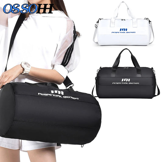 1Pcs Gym Bags for Women Men Duffle Bag with Shoe Compartment Yoga Mat Bag Sports Workout Bags Weekend Overnight Bag