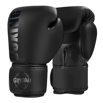 High Quality 6 8 10 12oz Boxing Gloves PU Leather Muay Thai Guantes De Boxeo Free Fight MMA Sandbag Training Glove For Men Women