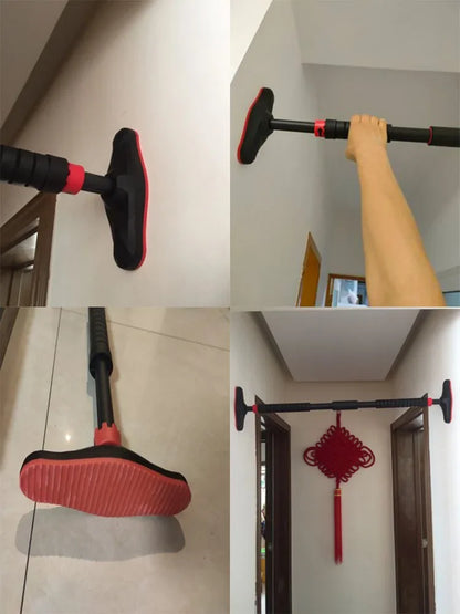 Pull Up Bar Doorway - Adjustable Chin Up Bar for Home Gym, Door Horizontal Trainer for Sport Fitness and Strength Training