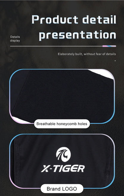 X-TIGER Bike Leg Sleeve Sports Arm Sleeve Sun Anti-UV Leg Sleeves Ice Fabric Bicycle Leg Sleeve Run Fitness Cycling Arm Warmers