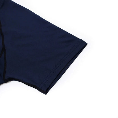 Compression Shirt Summer Men's T-Shirt White Short Sleeve Breathable Quick Dry Fitness Top Sports Long Sleeve Compression Shirt
