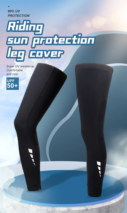 X-TIGER Bike Leg Sleeve Sports Arm Sleeve Sun Anti-UV Leg Sleeves Ice Fabric Bicycle Leg Sleeve Run Fitness Cycling Arm Warmers
