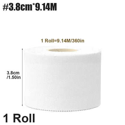 White Athletic Tape -Strong Adhesive Sports Tape No Sticky Residue Easy Tear Athletic Tapes & Wraps,Gymnastics Tape for Athletes