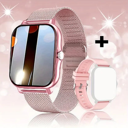 1.83'' Sports Smart Watch Fitness Clock Health Monitor Waterproof Smartwatch Wireless Call Watches for Men Women IOS Xiaomi 2025