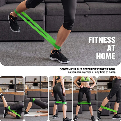 5pcs Fitness Resistance Bands Set-Include 5Colors,Exercise Tension Bands,Working Out,Exercise Gym,Yoga Training and Home Fitness