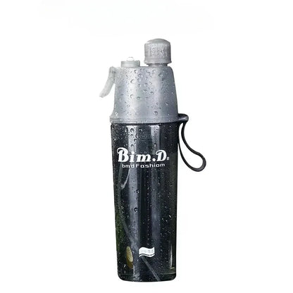 1/2/4PCS Plastic Spray Cup Summer Outdoor Sports Water Bottle Hydration Cooling Spray Cup Travel Portable Water Cup Gift Cups