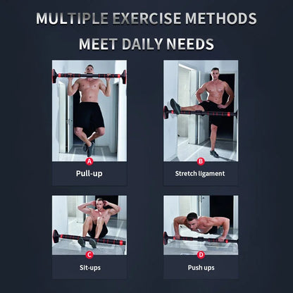 Pull Up Bar Doorway - Adjustable Chin Up Bar for Home Gym, Door Horizontal Trainer for Sport Fitness and Strength Training