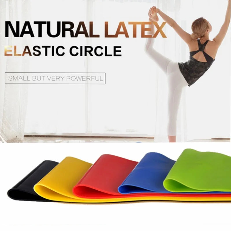 5pcs Fitness Resistance Bands Set-Include 5Colors,Exercise Tension Bands,Working Out,Exercise Gym,Yoga Training and Home Fitness