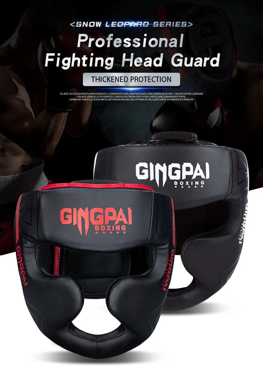 Boxing Helmet Headgear Protective Gear Training Adults Kids Equipment For   Kick boxing Thai Free Fight MMA